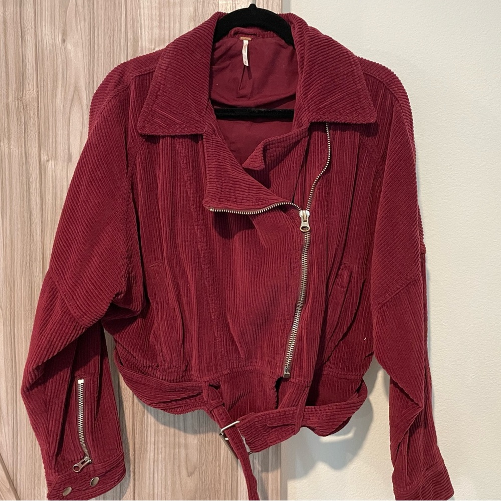 Free People corduroy jacket